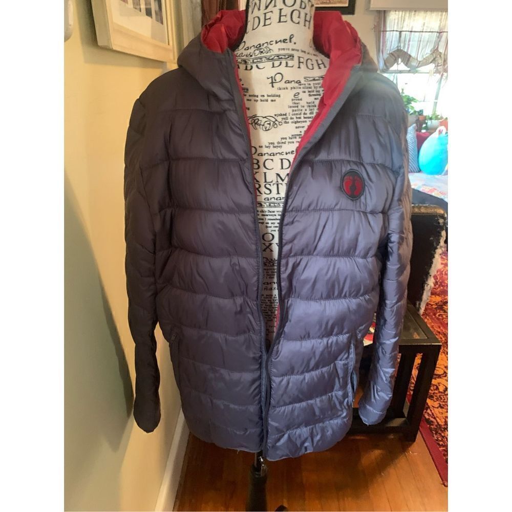 Hang Ten Women's Full Zip Lightweight Gray Hooded Soft Shell Jacket Coat
